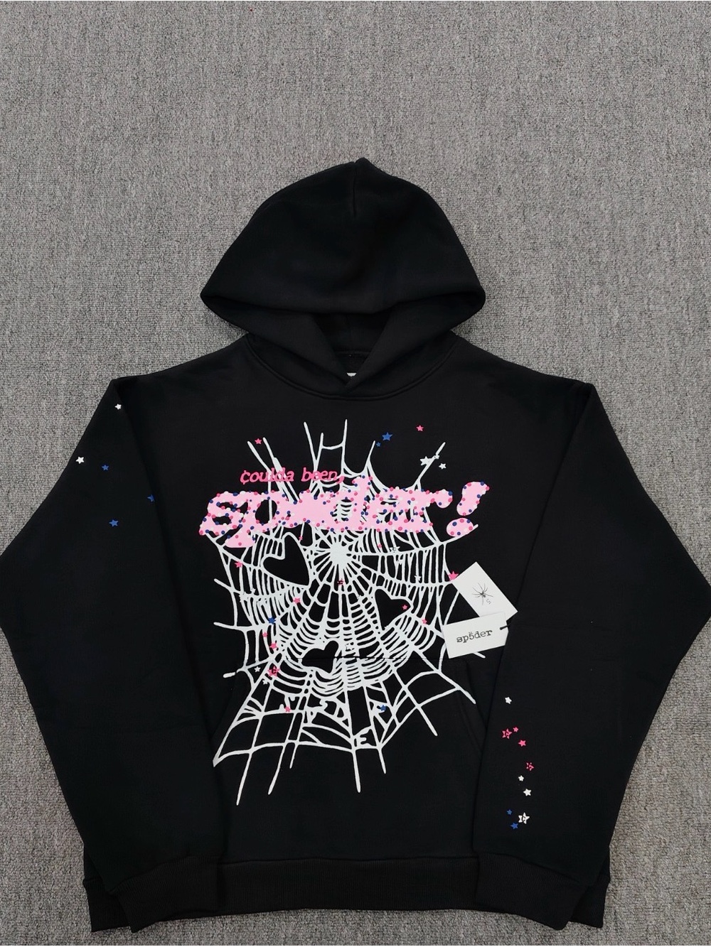 Black Sp5der Web Graphic Hoodie S-XL
